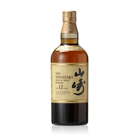 三得利Yamazaki 山崎单一麦芽威士忌 日本威士忌 响 白州 700mL 山崎12年  